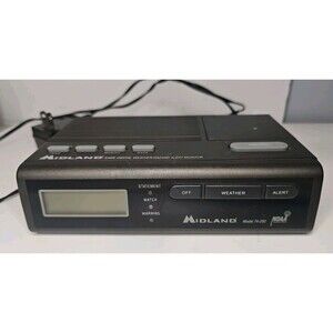 Midland 74-200 Noaa Weather Radio with Power Cord Works